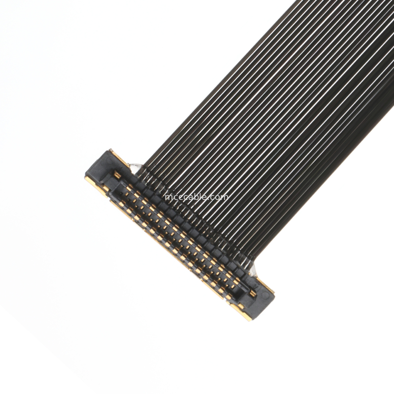 KEL XSLS Serise 30Pin 0,25mm Abstand XSLS20-30P Mikro-Koaxialkabel Anschluss OEM / ODM