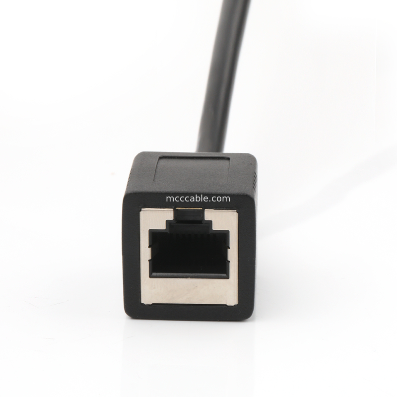 Industrielle Kabelanpassungen USB-A RJ422 auf RS232 Netzwerkport Netzwerktechnik Debugkabel