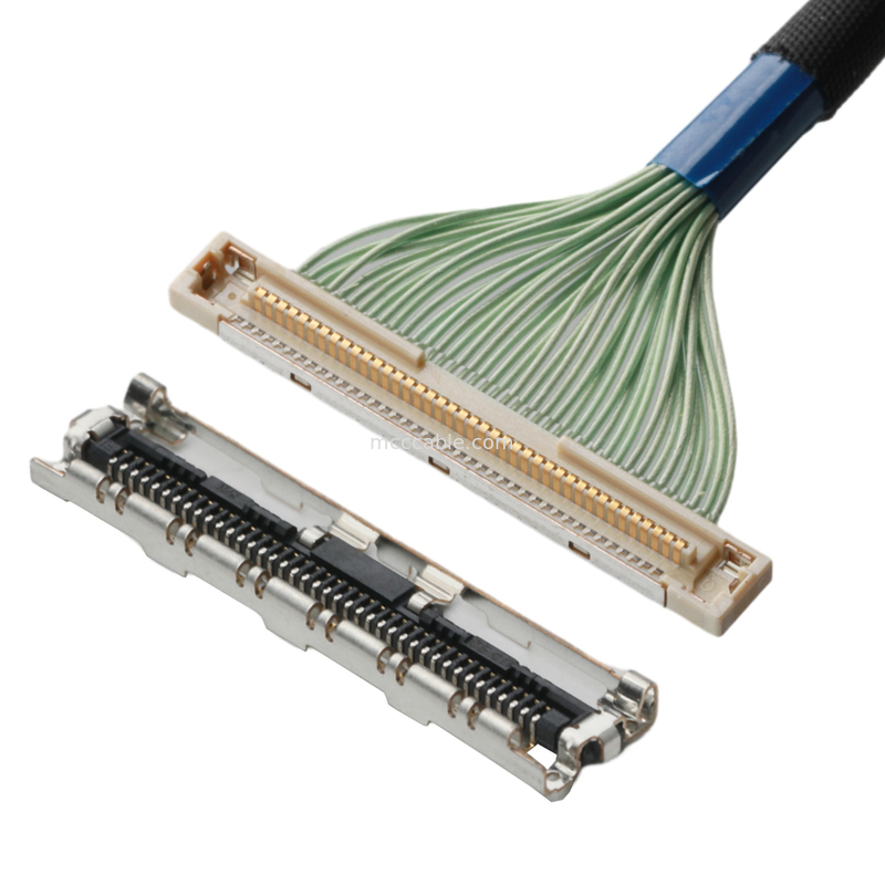 0.4mm Neigung STUNDEN DF36-40P-0.4SD Mikro-Koaxialkabel lvds Verbindungsstückkabel
