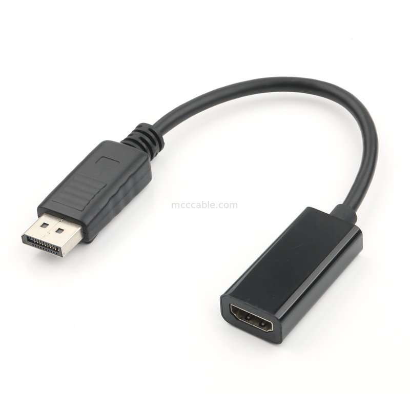 DP männlich auf HDMI weiblich Adapter HD-Industrie-Signalübertragung, Unterstützung 4K 8K