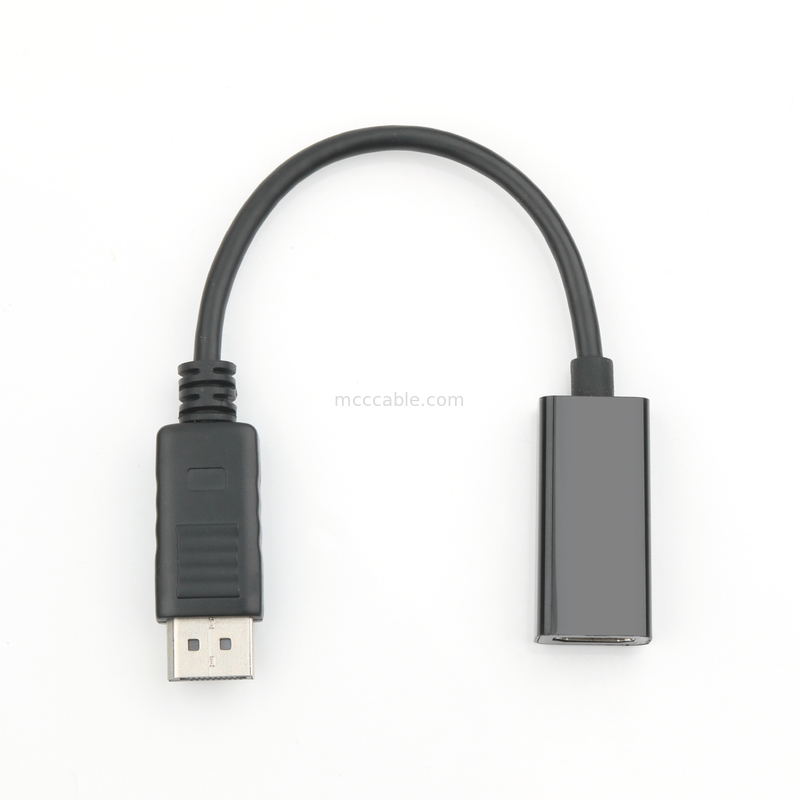 DP männlich auf HDMI weiblich Adapter HD-Industrie-Signalübertragung, Unterstützung 4K 8K