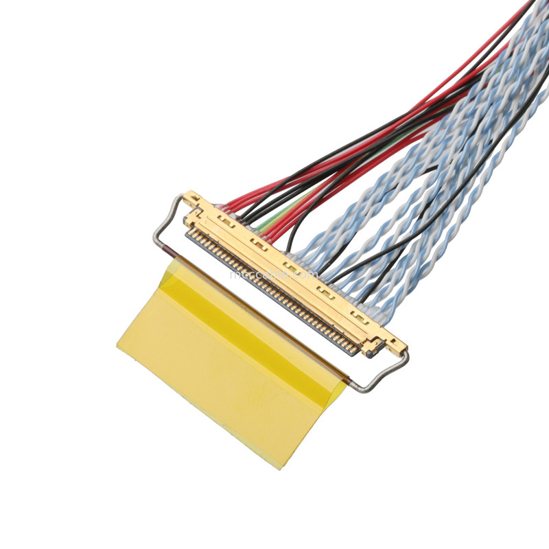 LVDS-Kabelansatz D-SUB Männlich bis Molex 51021-0400 und 20453-240T-01 Drahtanschluss OEM/ODM