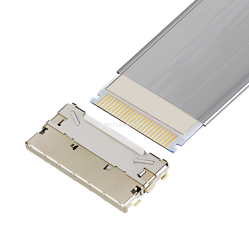 20952-024E-02 0,5 mm Abstand, vollständig abgeschirmt, Hochgeschwindigkeit, automatische Verriegelung, horizontaler Matte, 0,5 mm Abstand abgeschirmt