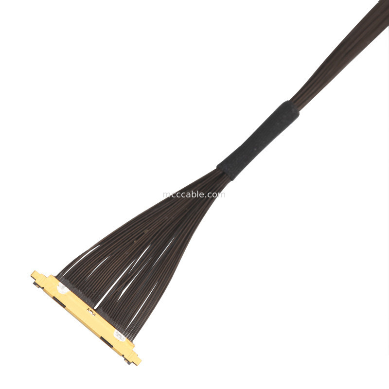 40P UL11130 46AWG Mikrokoaxialkabelanlage 20531-040t-02 IDC Forming OEM/ODM