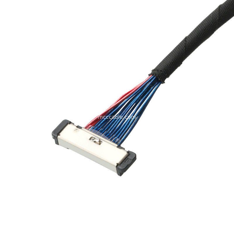 Mikrokoaxialkabel 20380 Steckverbinder 20380-R14T-06 0,4 mm Steckgurt 14P Steckverbinder