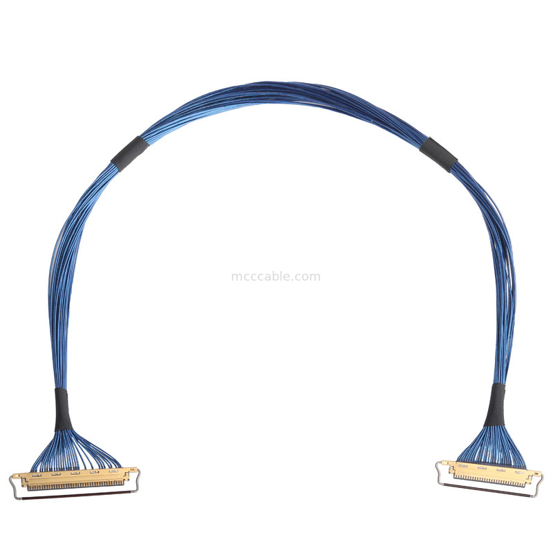 20453-240t-03 bis 20453-230t-03 30P 40P 0,5 mm Abstand 36AWG Lvds Kabelmontage