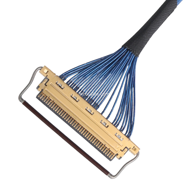 20453-240t-03 bis 20453-230t-03 30P 40P 0,5 mm Abstand 36AWG Lvds Kabelmontage