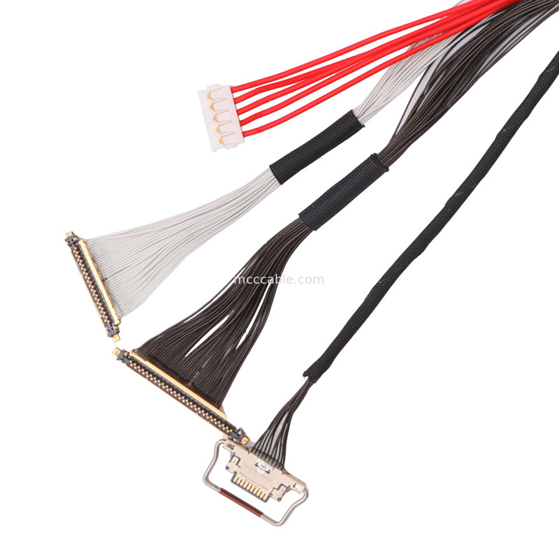 Abstand 0,25 mm 20531-034T-01 bis 20633-210T-02S 0,25 mm Kabel anpassen