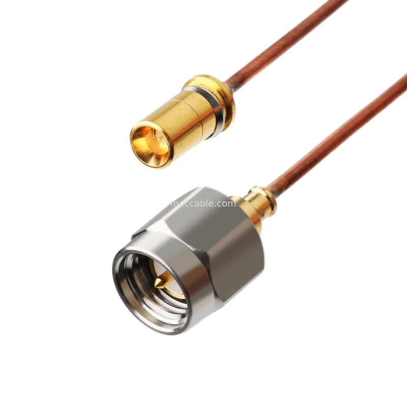 Rohs Halbsteifes Koaxialkabel Vita 67 Smpm Gerade Stecker zu Sma Männliche Gerade Stecker Sro47