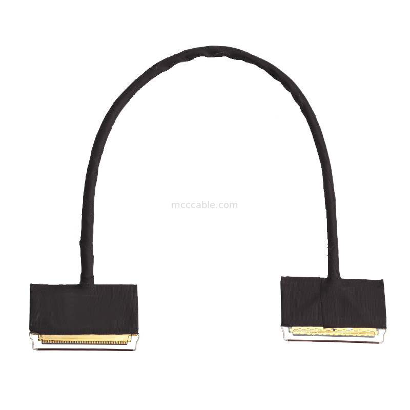 Mikro-koaxiale Kabel 20453-250T-03S Mikro-koaxiale Kabel 50 Pin LVDS Kabelmontage