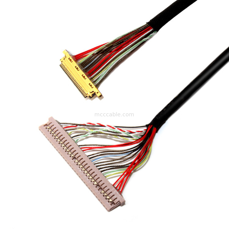 0.4mm / 1.25mm Schrägstärke 30PIN bis 30PIN I 20453 Lvds-Kabel für LCD-Monitor