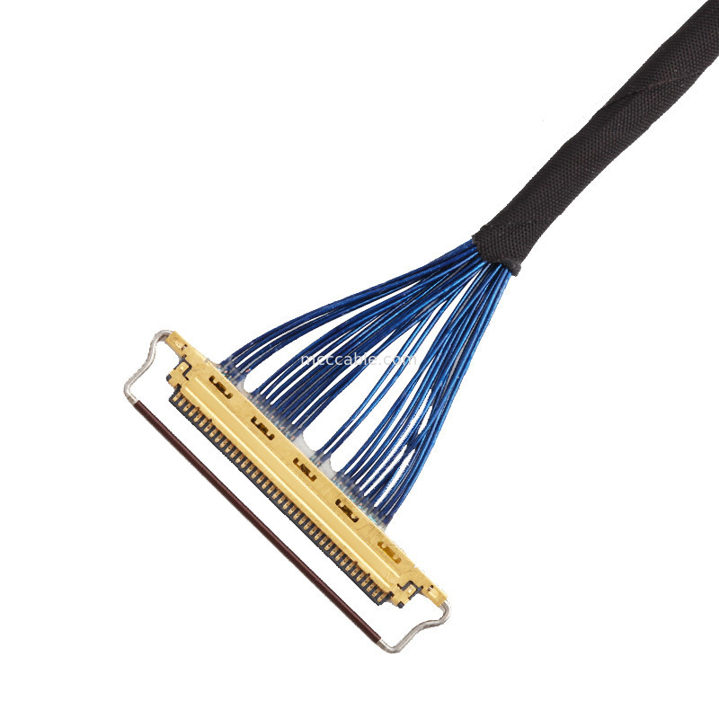 44AWG SGC LVDS Neigung 20453-330t-13 EDV-Kabel  0.5mm zu 20453-340t-13