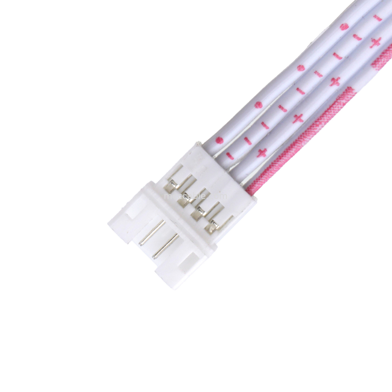 4 Pins männlich auf weiblich Flach-Flexible-Bandkabel LHE-Anschluss für elektronische Audio-Projekte
