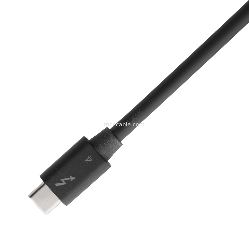 Thunderbolt 4 Custom-Kabel Ultraschnell aufladen Blitzgeschwindigkeit Datenübertragung Weich und langlebig für nahtlose Erfahrung