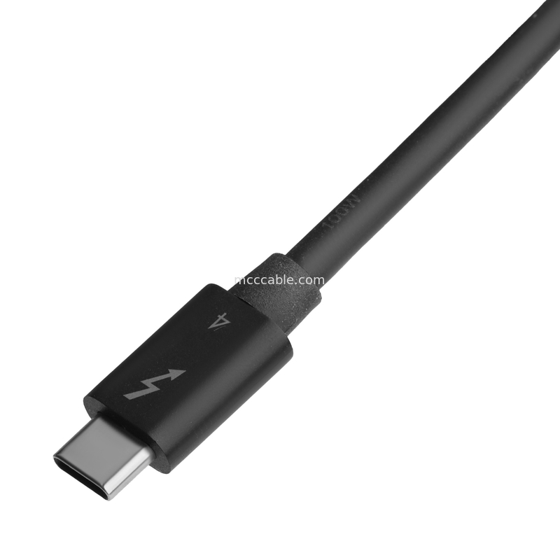 Thunderbolt 4 Custom-Kabel Ultraschnell aufladen Blitzgeschwindigkeit Datenübertragung Weich und langlebig für nahtlose Erfahrung