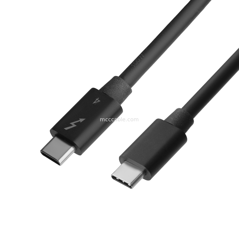 Thunderbolt 4 Custom-Kabel Ultraschnell aufladen Blitzgeschwindigkeit Datenübertragung Weich und langlebig für nahtlose Erfahrung