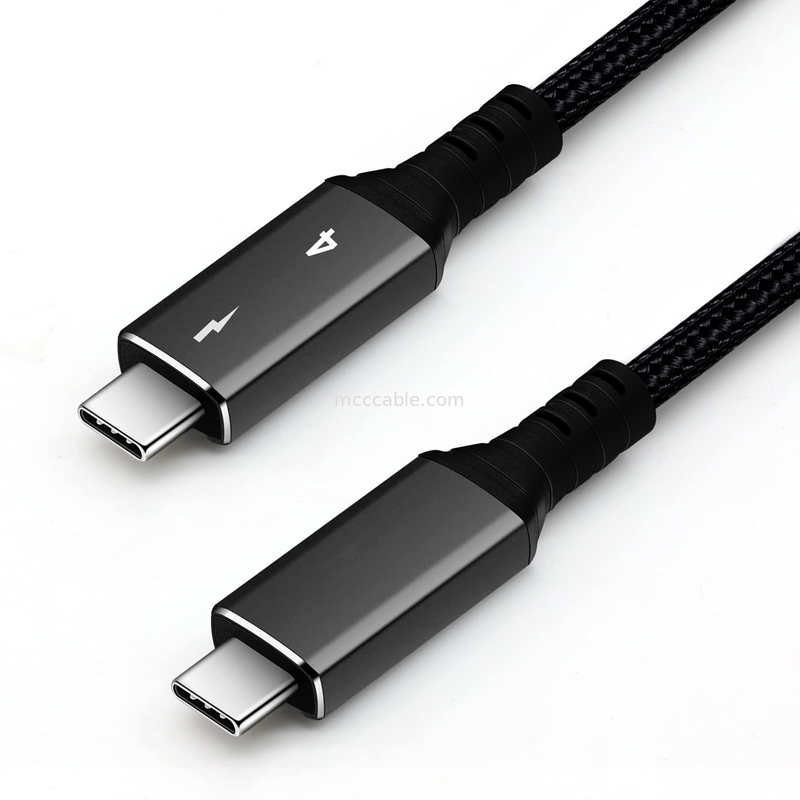 Thunderbolt 4 Geschwindigkeiten von 40 Gbps, unterstützt zwei 4K- oder einziges 8K-Display
