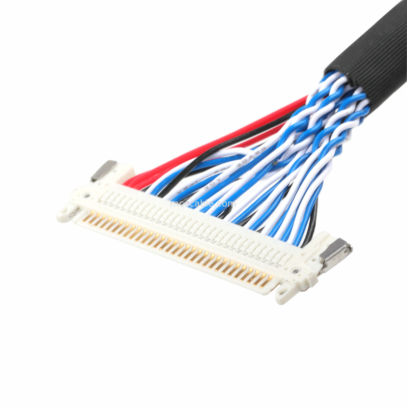 LVDS-Kabel DF13-4008-1.250 10 bis FI-X30HL und KW30-8P-10 800 Kabelkoaxiale Verbindung
