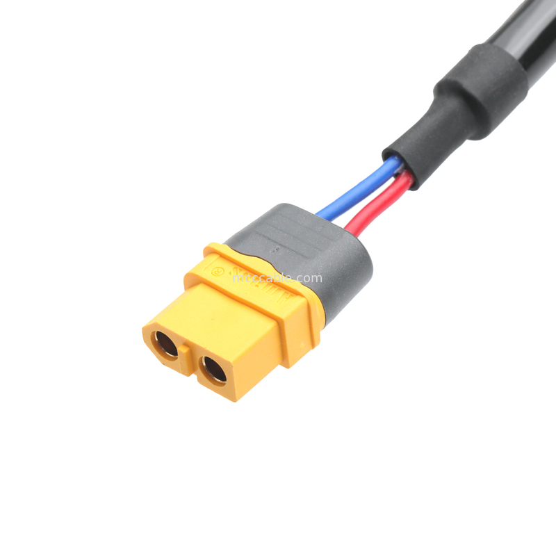 4-Kern-Stromkabel-Bauwerk 2-Pin-Anschluss 600V 125°C mit Wärmeschrumpfrohr