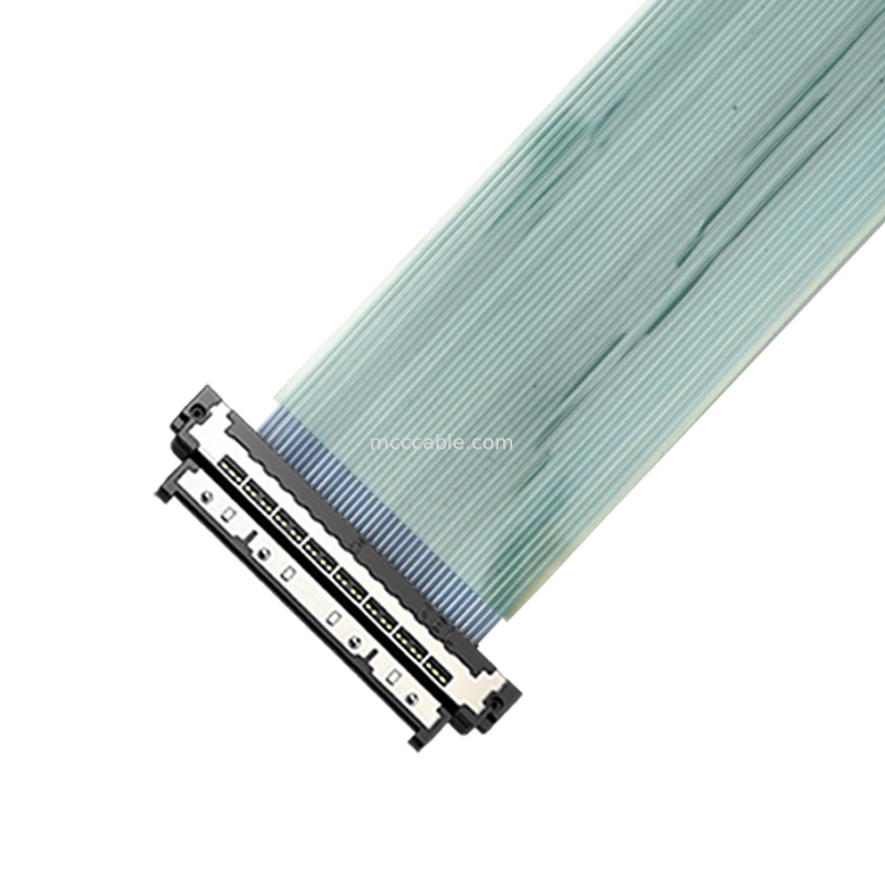 0.4mm USL20-30SS-060BH Micro Coaxial Cable Anti-Dust/Grease for Outdoor Security Surveillance