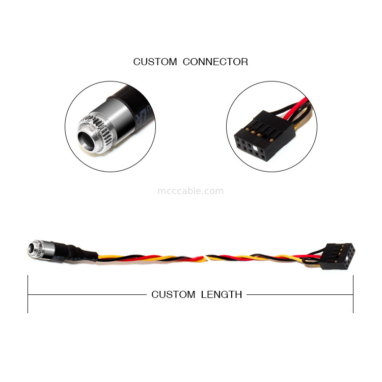 PLATTEN-BERG AUDIO-JACK Molex 22-55-2101 NEIGUNG 10POS 2.54MM TITEL-3.5MM