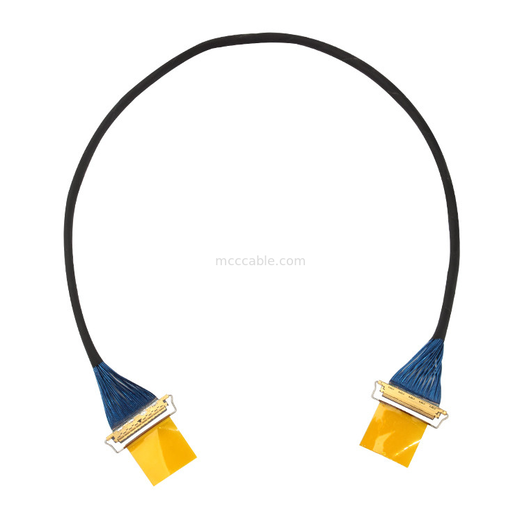 20 Gbps/Weg Mini Coax Cable High Data Rate Transfer For Thunderbolt 3 20633 lvds 40T 01 Anzeigenverbindungsstück