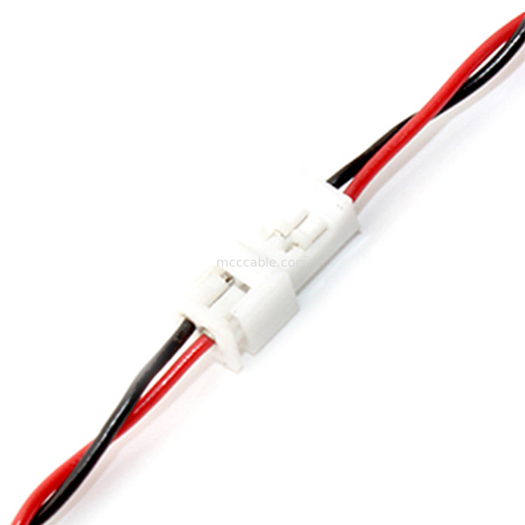 Kundenspezifischer Kabelbaum 2pin JST PH2.0 für elektrisches Fahrrad lvds Anzeigenverbindungsstück
