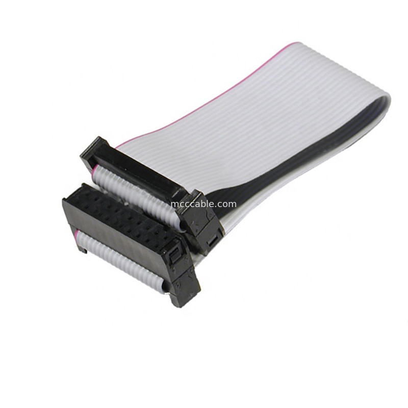 2,54 Neigung flachen flexiblen Millimeter Flachkabels, 10 Länge Pin IDC Kabel-60mm