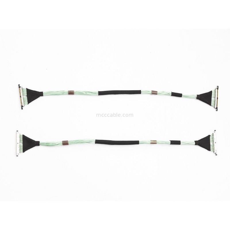 30 Pin Mikrokoaxial Lvds EDP-Kabel  0,3 mm Tonhöhe DF56-30P-0,3SD