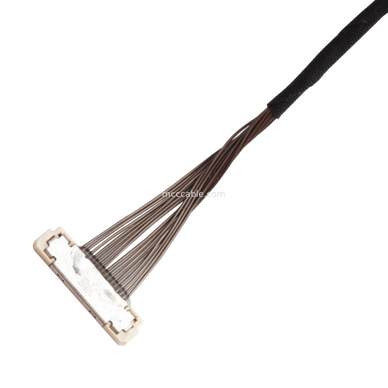 Kundenspezifisches DF36C-15P-0.4SD zu DC-2813C Kabelbaum LVDS EDV-Kabel für Kardanring-Kamera