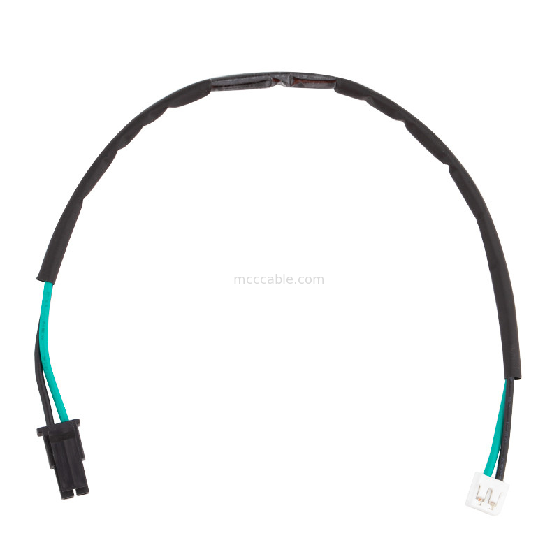 Kundenspezifische Kabelbaum-Neigung 2,5 JST HER-2 MX3.0 2P zu MOLEX 43645-0200