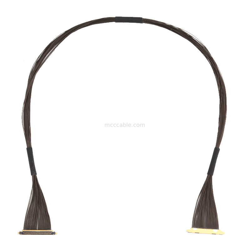 40P UL11130 46AWG Mikrokoaxialkabelanlage 20531-040t-02 IDC Forming OEM/ODM
