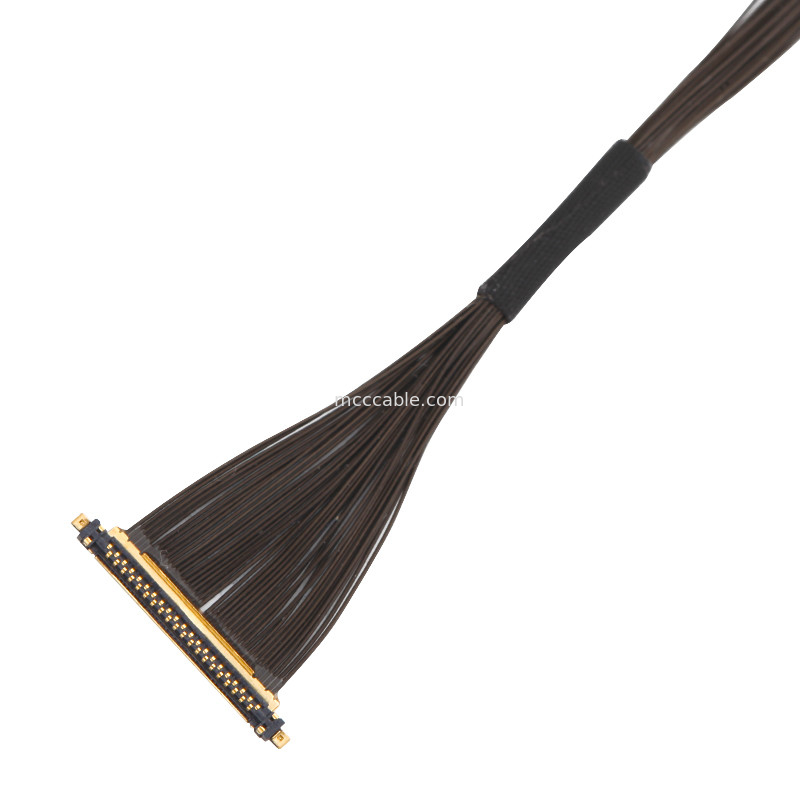 40P UL11130 46AWG Mikrokoaxialkabelanlage 20531-040t-02 IDC Forming OEM/ODM