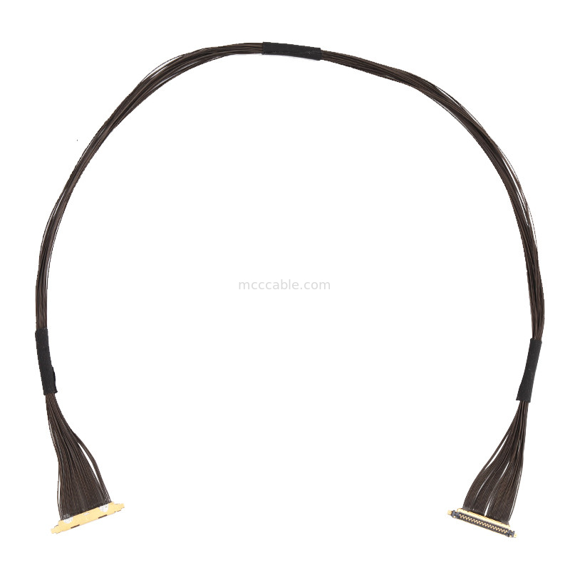 Mikrokoaxialkabel der Baureihe 20531 30P 20531-034T-02 bis 20531-034T-02 0,25 mm Schwung