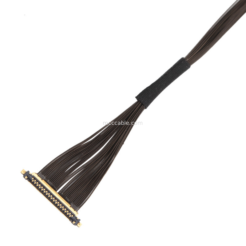 Mikrokoaxialkabel der Baureihe 20531 30P 20531-034T-02 bis 20531-034T-02 0,25 mm Schwung