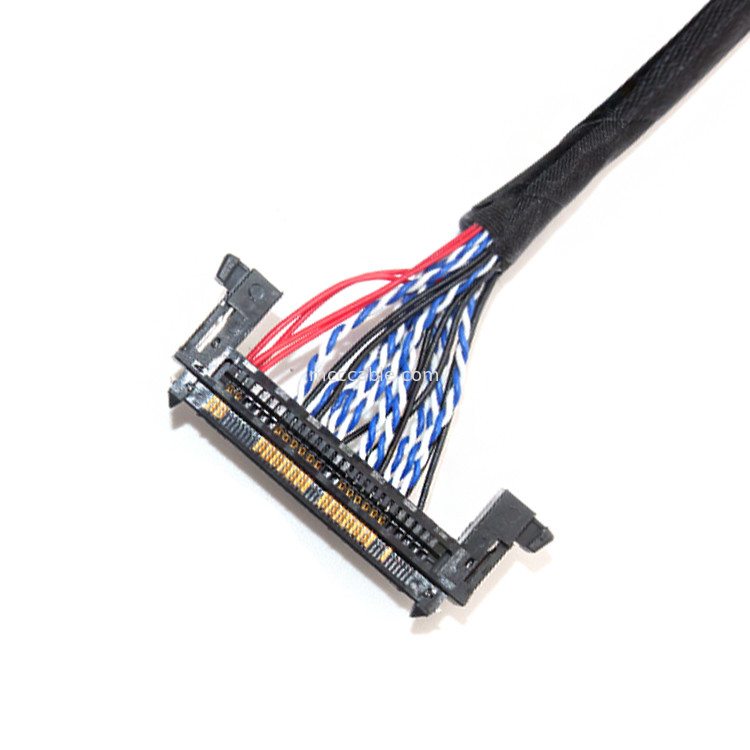 Neigung JAE Fix-30ssl-Hf 26AWG Lcd LVDS des Kabel-1.0mm zu EDV DER STUNDEN-Df13