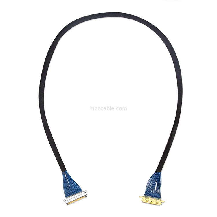 0.4mm 30p LVDS Mikrokoaxialkabel CBL 20472-030T-10R LCD-Display-Anschluss
