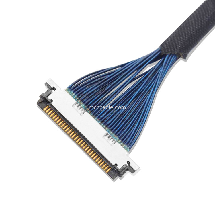 0.4mm 30p LVDS Mikrokoaxialkabel CBL 20472-030T-10R LCD-Display-Anschluss