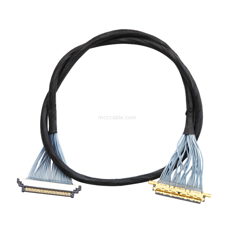 20453-230T-03 bis Kel SSL20-30S Mikrokoaxialkabel 30P Lvds Edp Kabelmontage