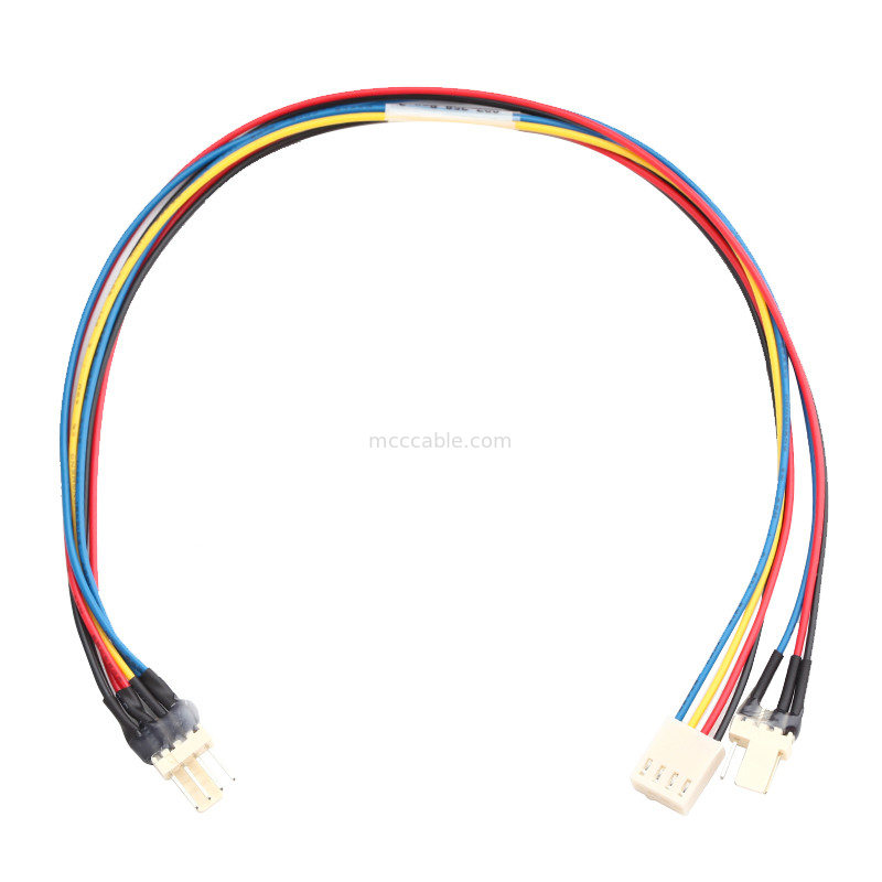 JST JH 2.5mm 4 Pin Molexs 4 Kabel lvds 4 Stiftverbindungsstückkabel des Draht-Fan-Y
