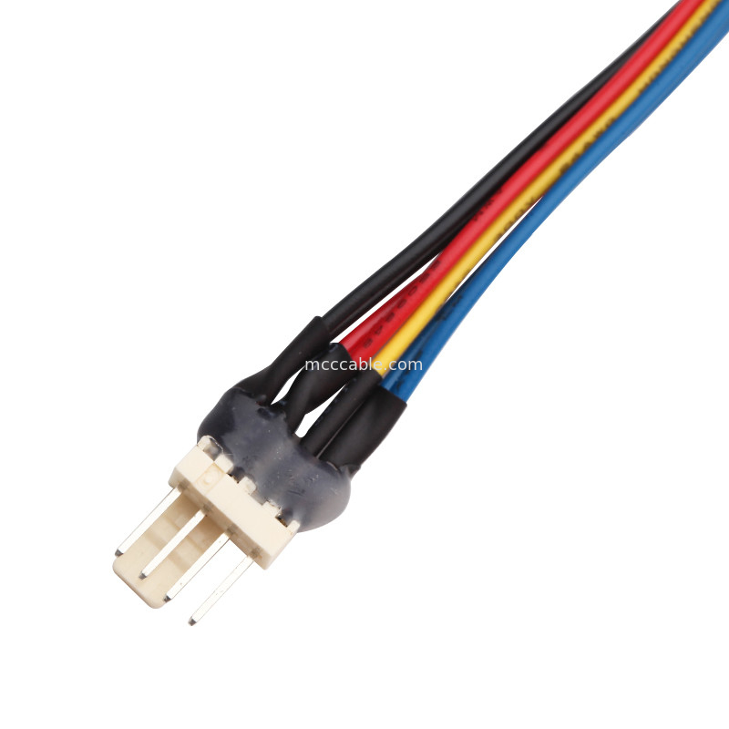 JST JH 2.5mm 4 Pin Molexs 4 Kabel lvds 4 Stiftverbindungsstückkabel des Draht-Fan-Y