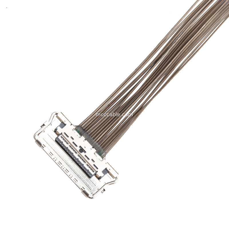 0.4mm Neigung LVDS lvds EDV-Kabel  20679-20p Mikro- Koaxial-Anzeigenverbindungsstück