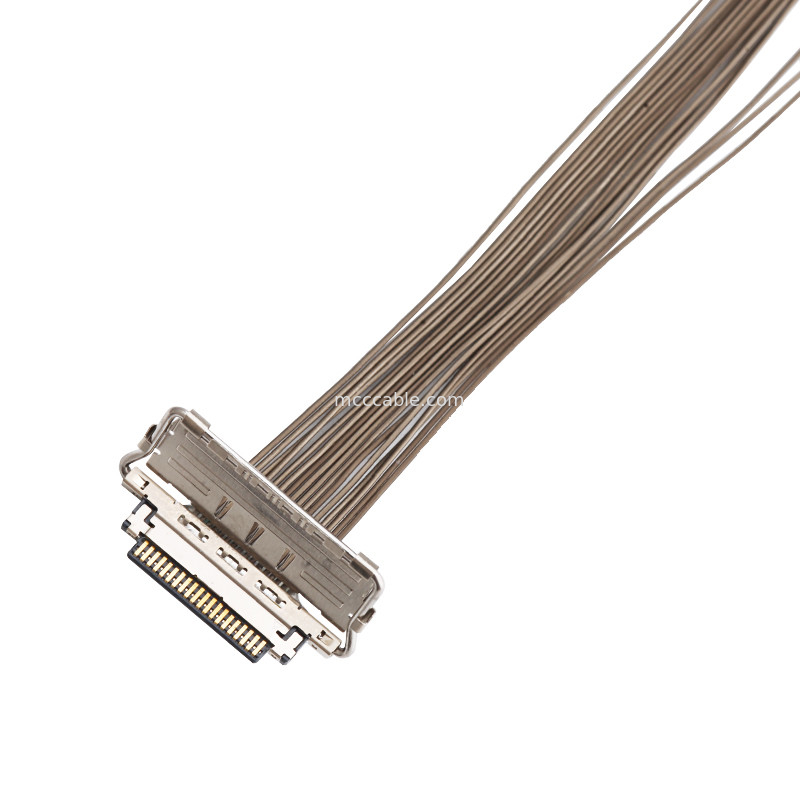 0.4mm Neigung LVDS lvds EDV-Kabel  20679-20p Mikro- Koaxial-Anzeigenverbindungsstück