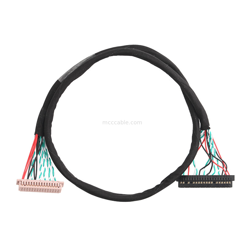 30 Kabel Pin LVDS WL1258h-20P zum STUNDEN DF13-2 lvds Anzeigenverbindungsstück
