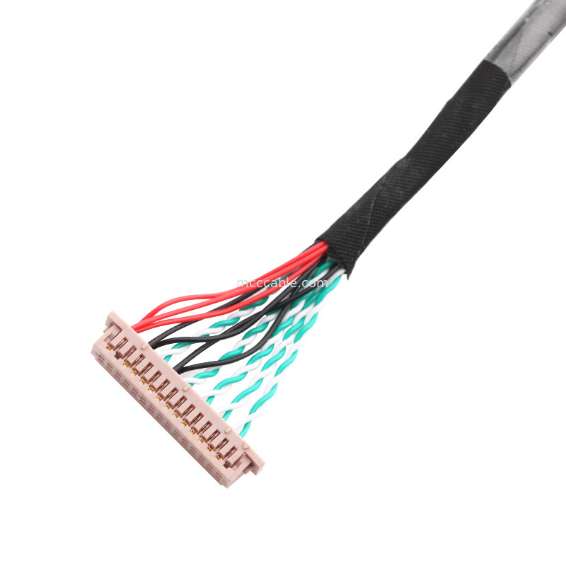 30 Kabel Pin LVDS WL1258h-20P zum STUNDEN DF13-2 lvds Anzeigenverbindungsstück