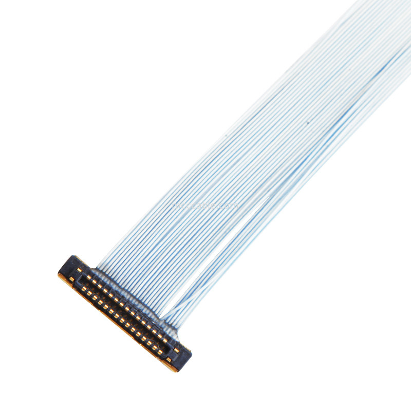 Mikrokoaxialkabel-Versammlung 0.25mm Neigungs-KEL XSLS20-30 für Überwachungskamera