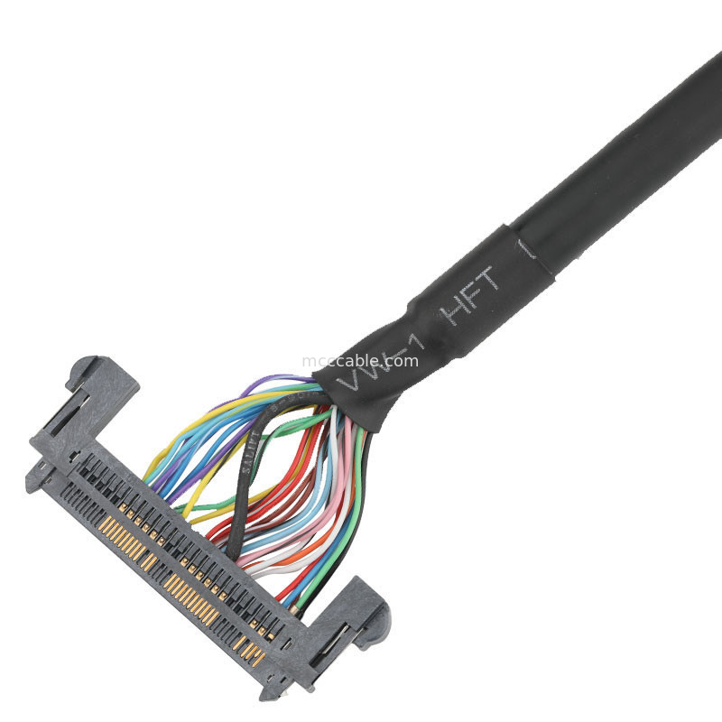 STUNDEN 1.25mm DF14-30S-1.25C JAE 0.5mm FI-RE51HL LVDS zum EDV-Kabel
