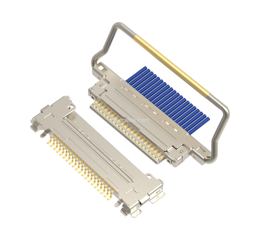 20pin 20633-220T-01S Mikrokoaxialkabel 0,4 mm Abstand, Horizontale Paarung Typ Mikrokoaxialkabel