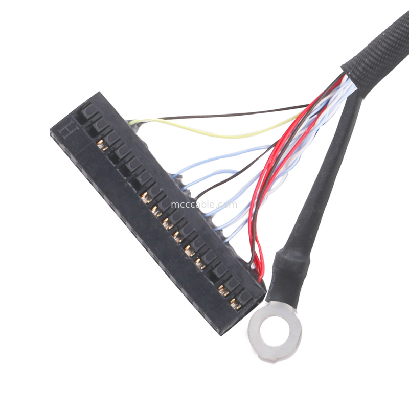 Lvds edp-Kabel Schrägstärke 0,5 mm Koaxialkabelmontage Originalkörper Ziehring oder Nachahmung