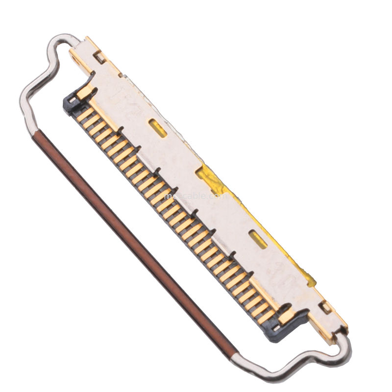 DF81-30P-LCH Mikrokoaxialkabel-Verbindungsstück-hellgelbe rote Farbe